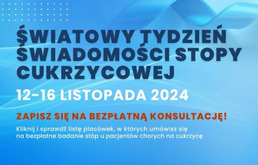 Światowy Tydzień Świadomości Stopy Cukrzycowej